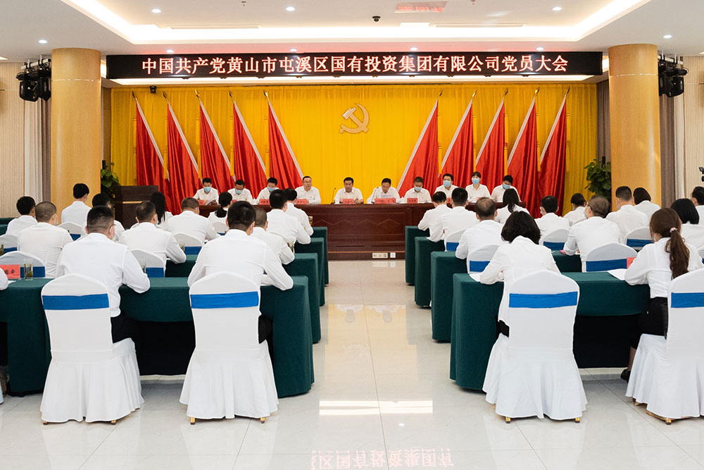 屯溪區(qū)國投集團召開黨員大會暨第一屆黨委、紀委選舉大會